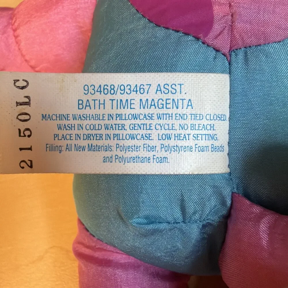 Blues Clues Fisher Price Bathtime Magenta Plush Tub/Pool Toy Stuffed Animal 1999
